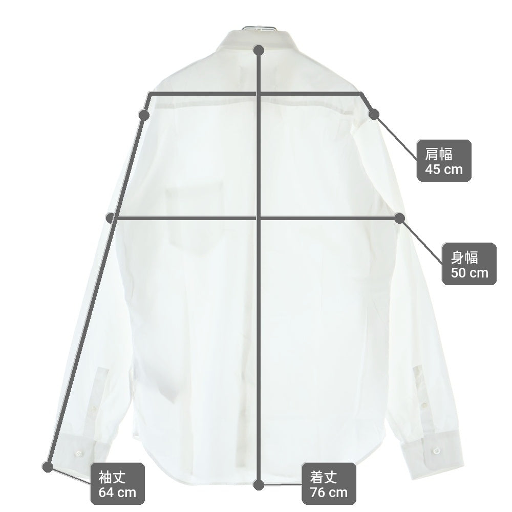 Maison Margiela(メゾンマルジェラ) 18SS 4ステッチ 長袖シャツ ホワイト S50DL0359