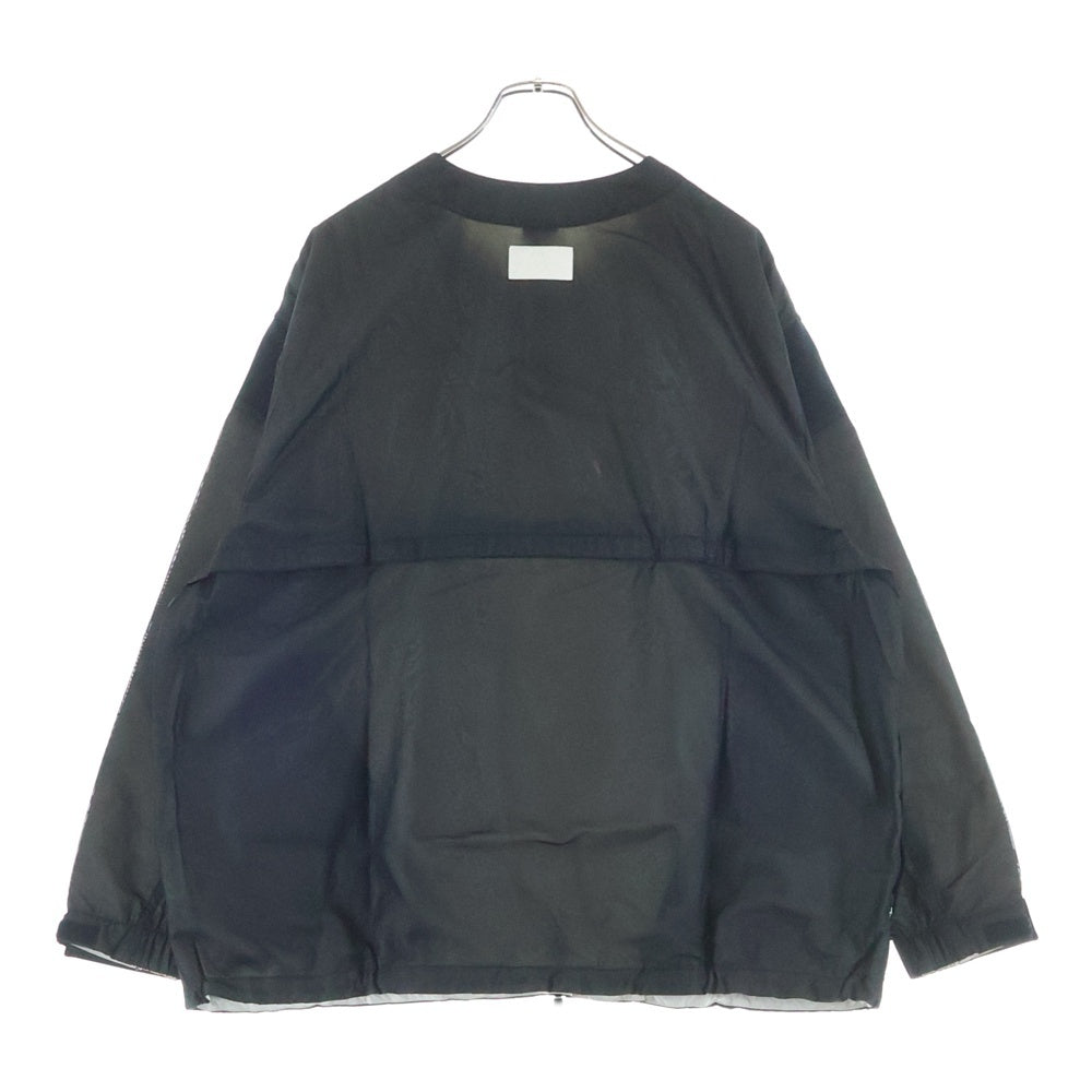 NIKE(ナイキ) ×FEAR OF GOD L/S Henley ヘンリーネック プルオーバーナイロンジャケット ブラック BV4411-011