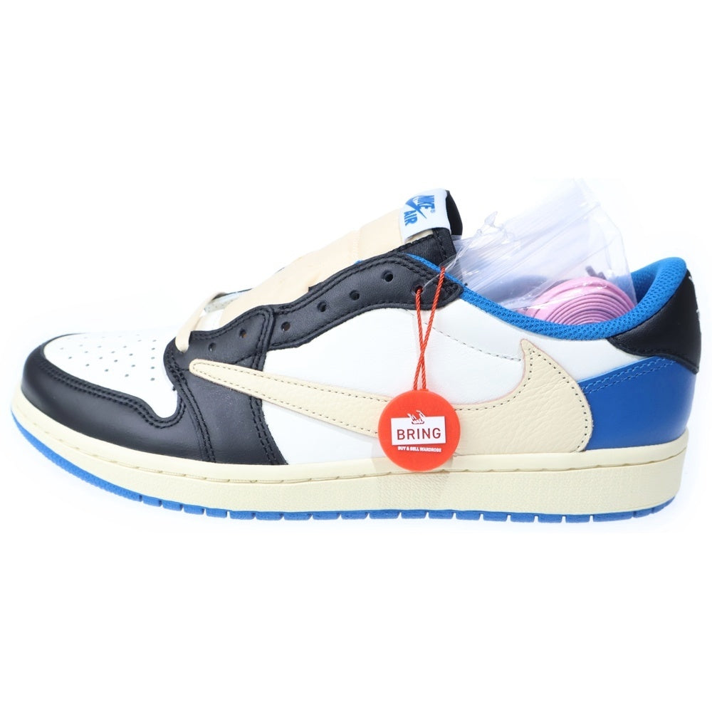 NIKE(ナイキ) ×TRAVIS SCOTT FRAGMENT DESIGN AIR JORDAN 1 LOW OG SP トラヴィススコット フラグメント エアジョーダン1 ローカットスニーカー US9/27cm DM7866-140