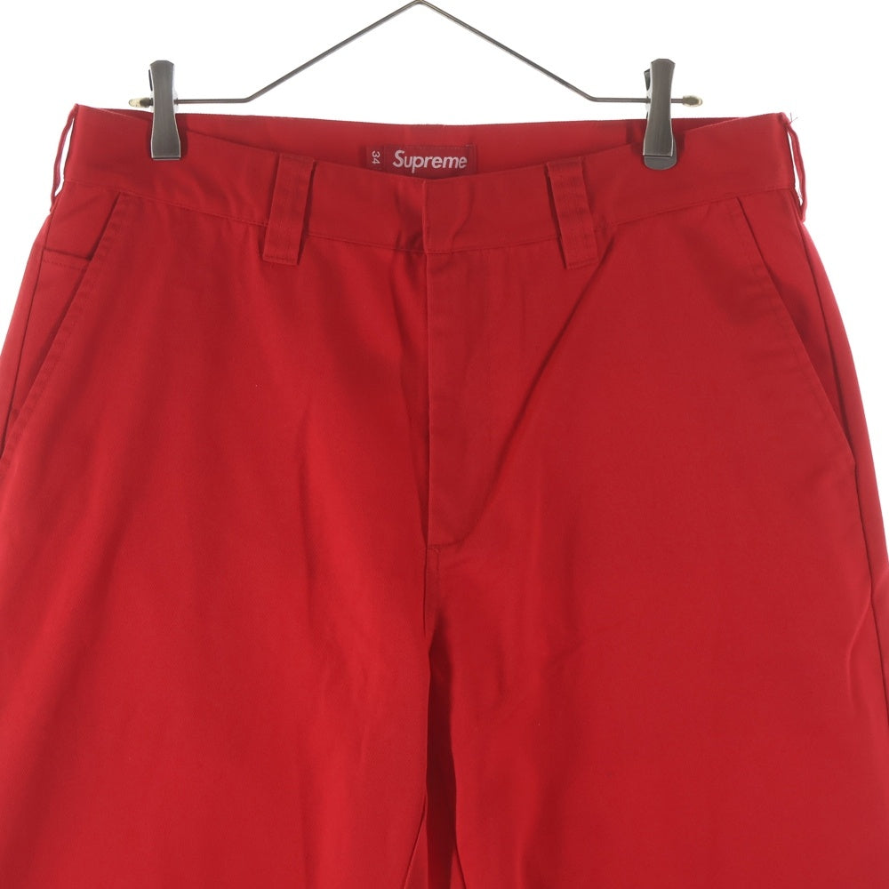 SUPREME(シュプリーム) 24SS Work Pant ワークパンツ チノ レッド