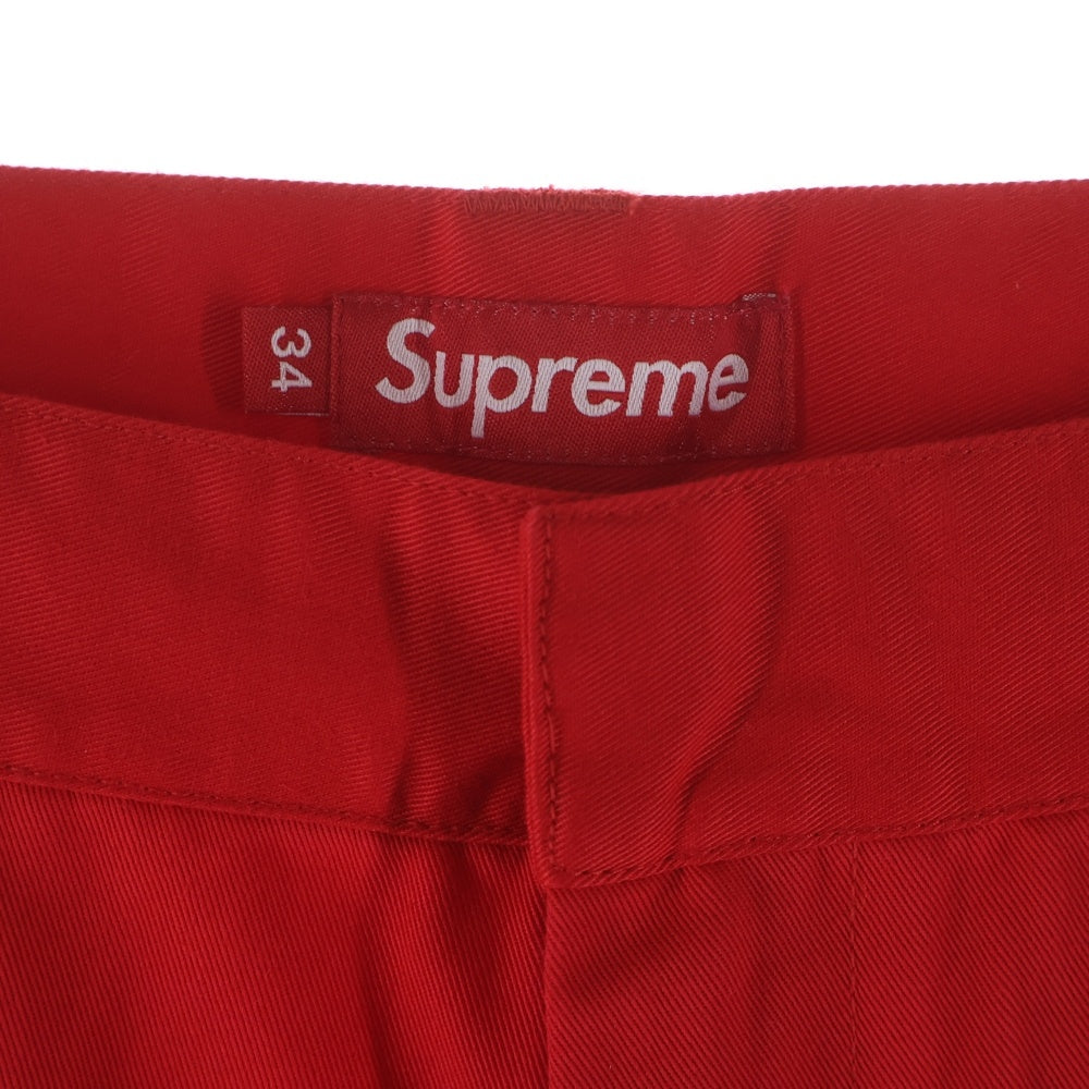 SUPREME(シュプリーム) 24SS Work Pant ワークパンツ チノ レッド