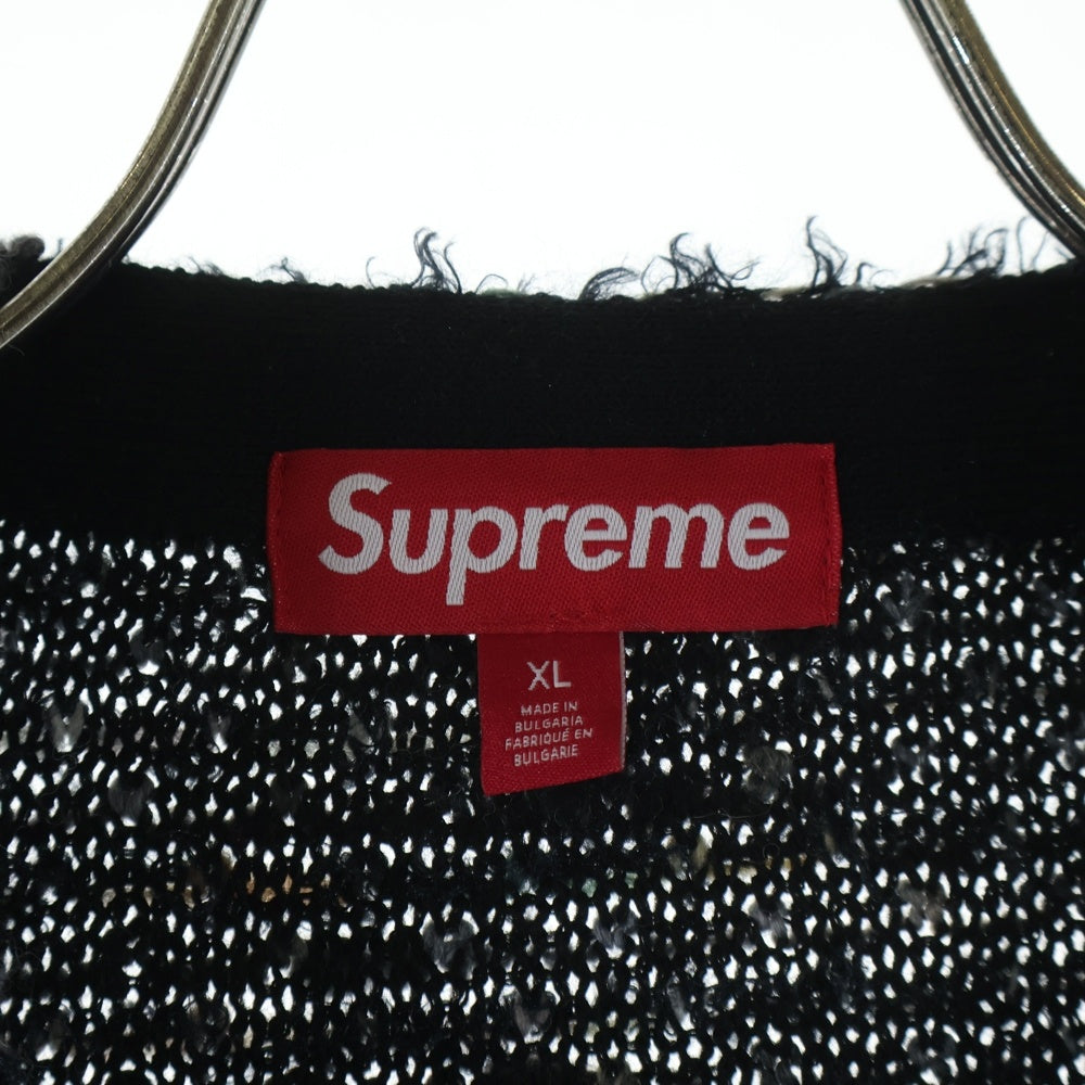SUPREME(シュプリーム) 25AW Textured Cardigan Black テクスチャード ニットカーディガン ブラック