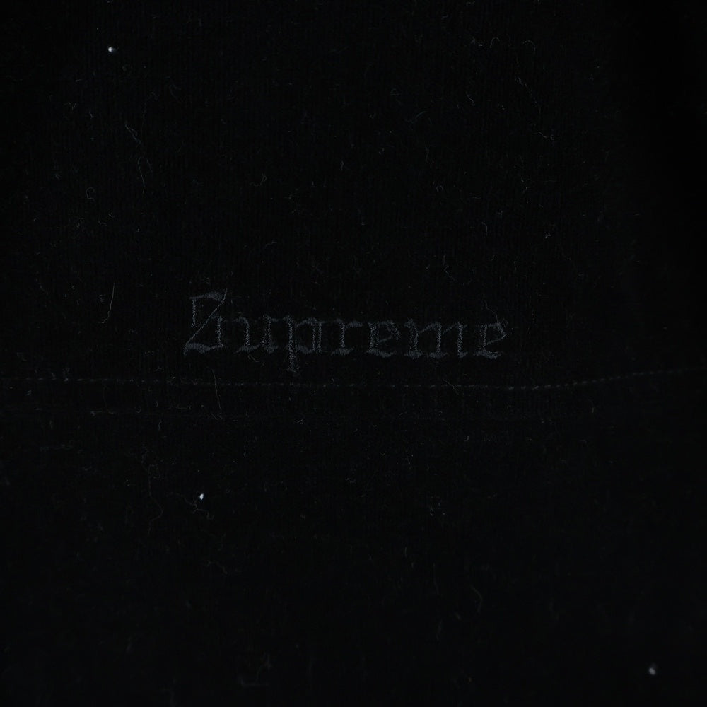 SUPREME(シュプリーム) 24AW Kindermann Uncut Corduroy Car Coat キンダーマン ボアカーコート ジャケット ブラック