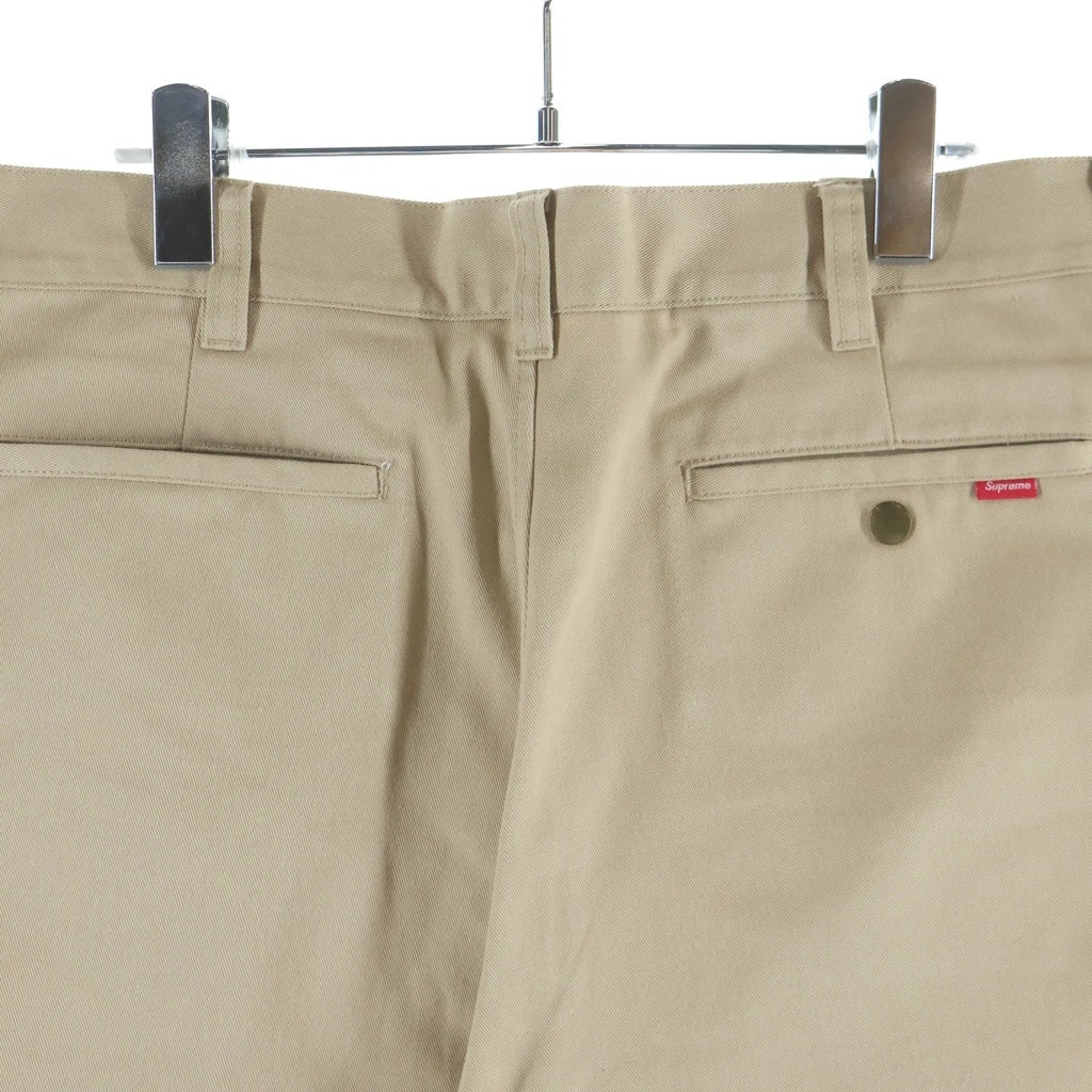 SUPREME(シュプリーム) Work Short チノ ワークショーツ ハーフパンツ ベージュ