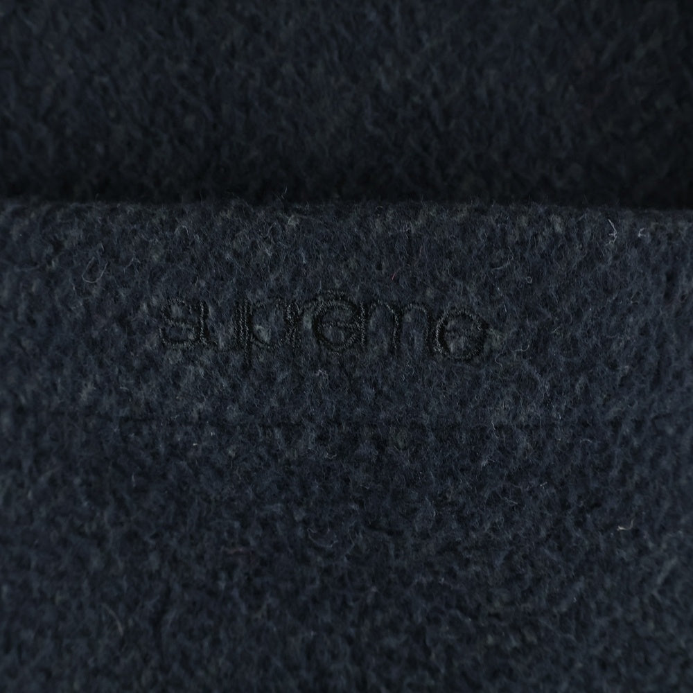 SUPREME(シュプリーム) 22AW Brushed Flannel Twill Shirt ツイルフランネル 長袖シャツ ブラック