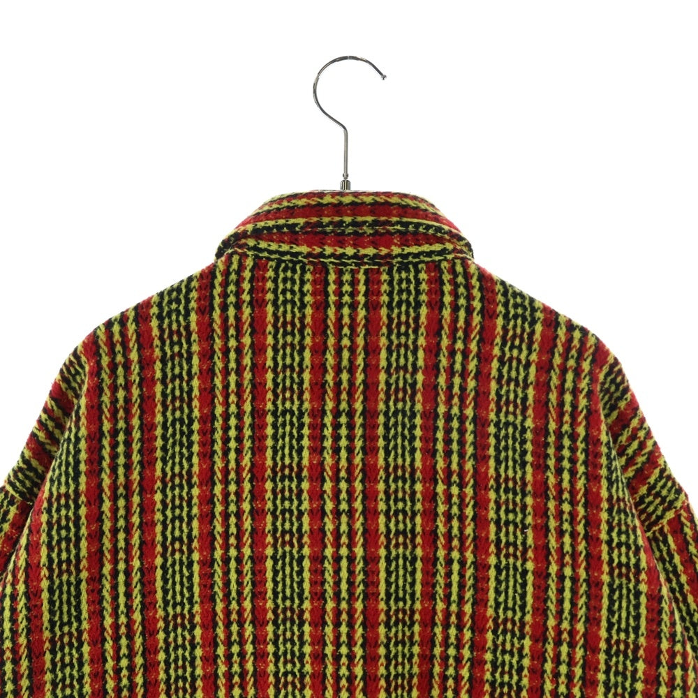 SUPREME(シュプリーム) 22AW Heavy Flannel Shirt ヘビーフランネル 長袖シャツ レッド/イエロー