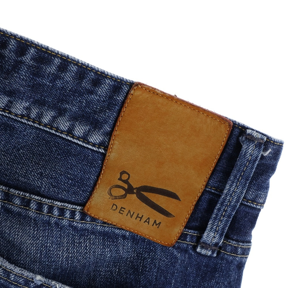 DENHAM(デンハム) RAZOR SLIM FIT JAPAN ARTISAN レイザー スリムフィット 380本限定 刺し子 ダメージ加工 デニムパンツ インディゴ 27180-4-11034