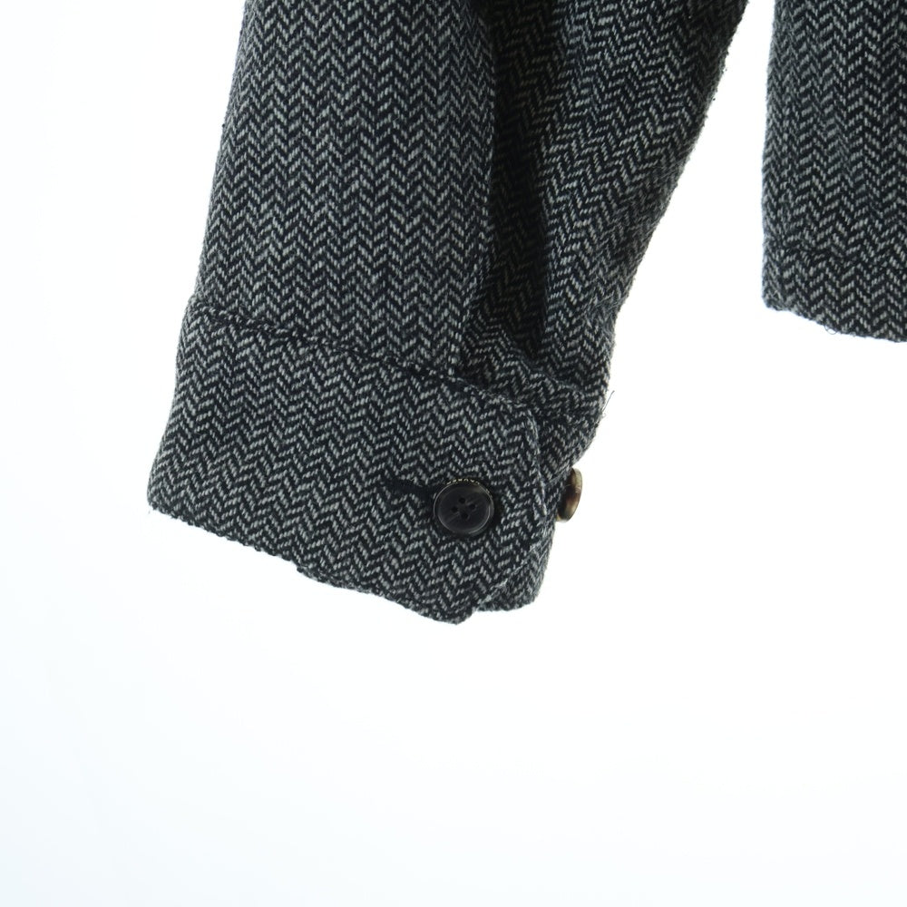 POLO RALPH LAUREN(ポロラルフローレン) ポニー刺繍 ウールヘリンボーン スイングトップ ジャケット ブルゾン グレー