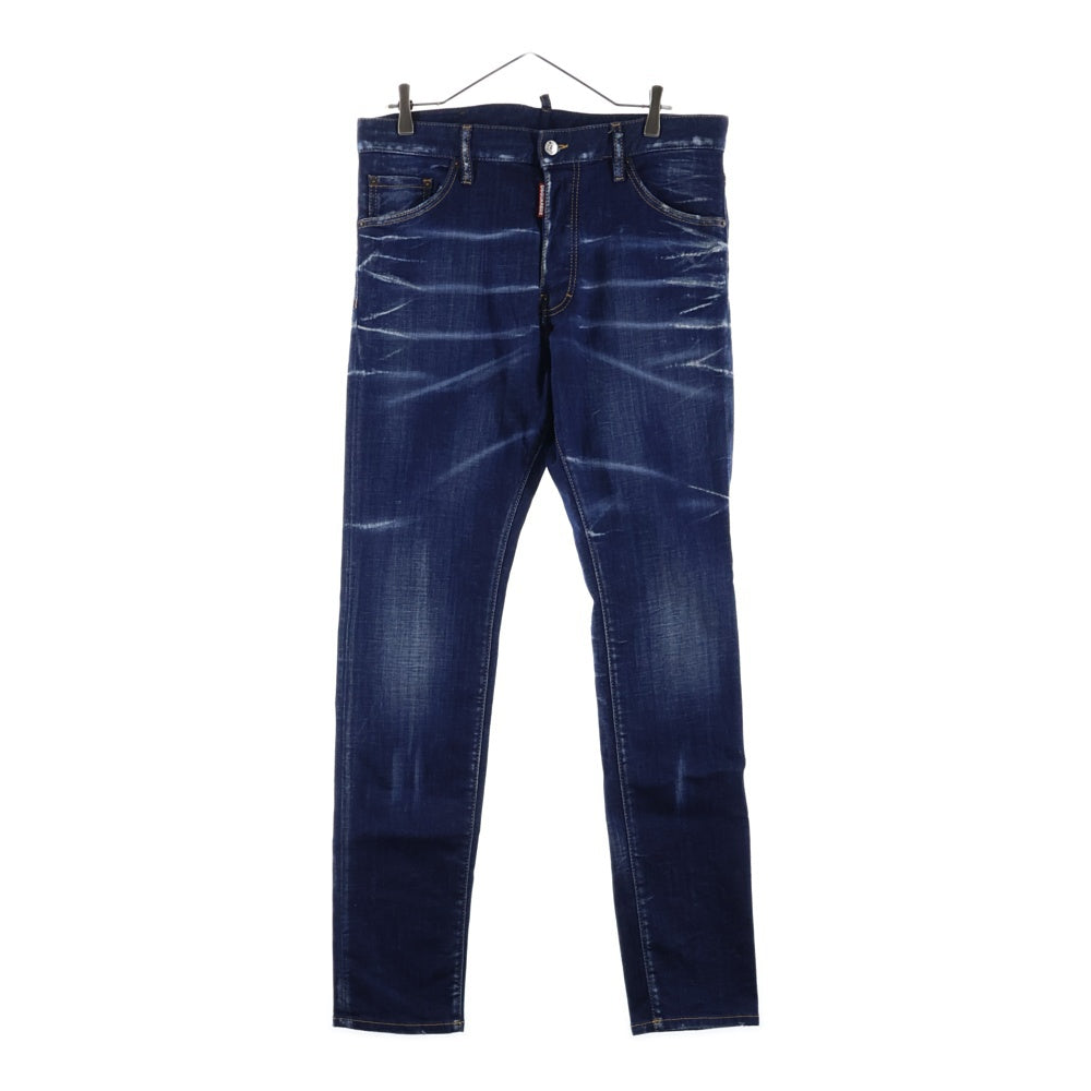 DSQUARED2(ディースクエアード) COOL GUY JEANS クールガイ ジーンズ スキニー デニムパンツ インディゴ S74LB1315