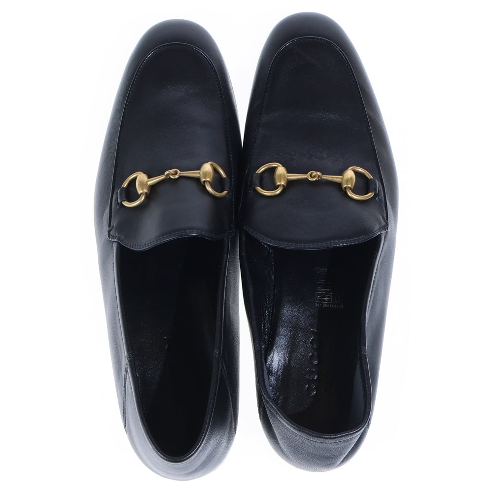 GUCCI(グッチ) ブリクストン ホースビット レザー ローファー ブラック 407314