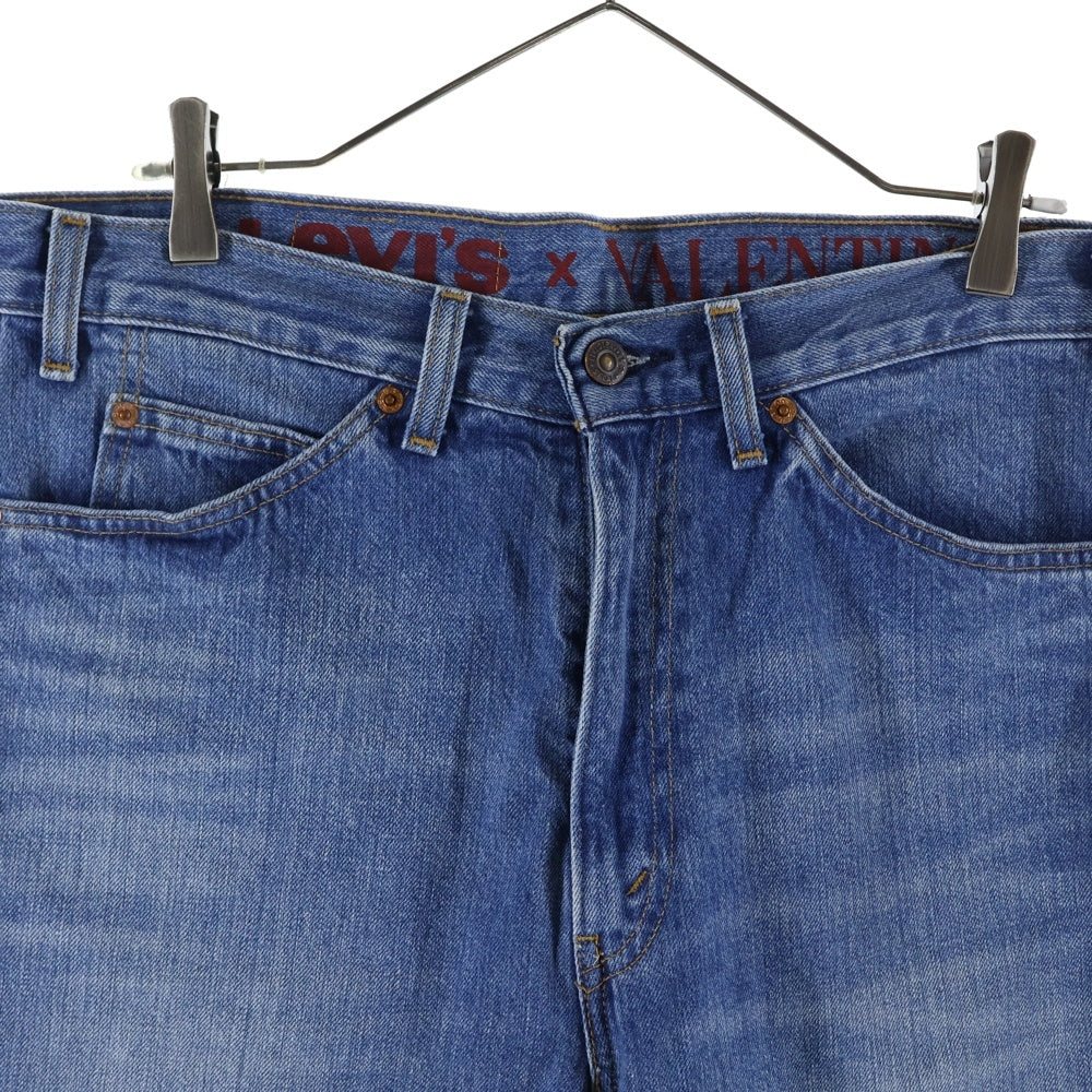 Levi's(リーバイス) 21SS ×VALENTINO Re-Edition 517 ヴァレンティノ ブーツカット フレアデニムパンツ インディゴ PC9-A1445-0000