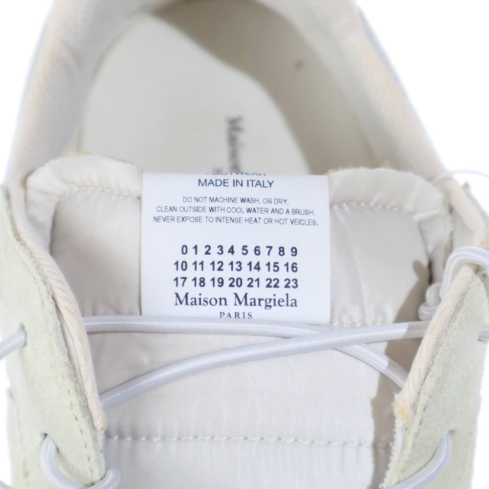 Maison Margiela(メゾンマルジェラ) Evolution Sneakers エボリューション スネークスキン ローカットスニーカー ホワイト S37WS0480
