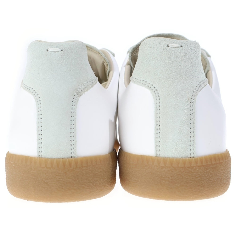 Martin Margiela 22(マルタンマルジェラ) REPLICA GERMAN TRAINER レプリカ ジャーマントレーナー レザー ローカットスニーカー ホワイト S57WS0236