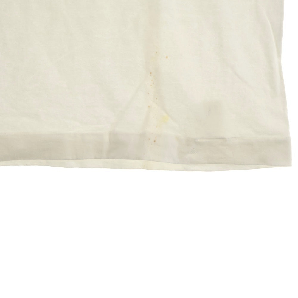 A BATHING APE(アベイシングエイプ) 00s OLD 初期タグ BABY MILO ムック本限定 フロントプリント 半袖Tシャツ ホワイト