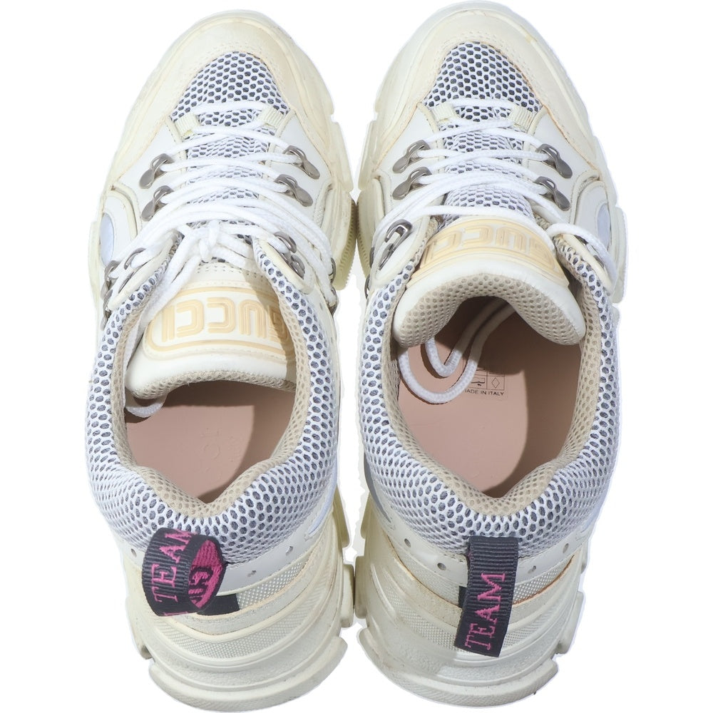 GUCCI(グッチ) フラッシュ トレック ハイカットスニーカー ホワイト 543162