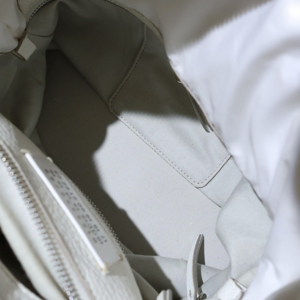 Maison Martin Margiela(メゾンマルタンマルジェラ) 5AC ミディアム レザー ショルダー ハンド バッグ ホワイト S56WG00935AC レディース