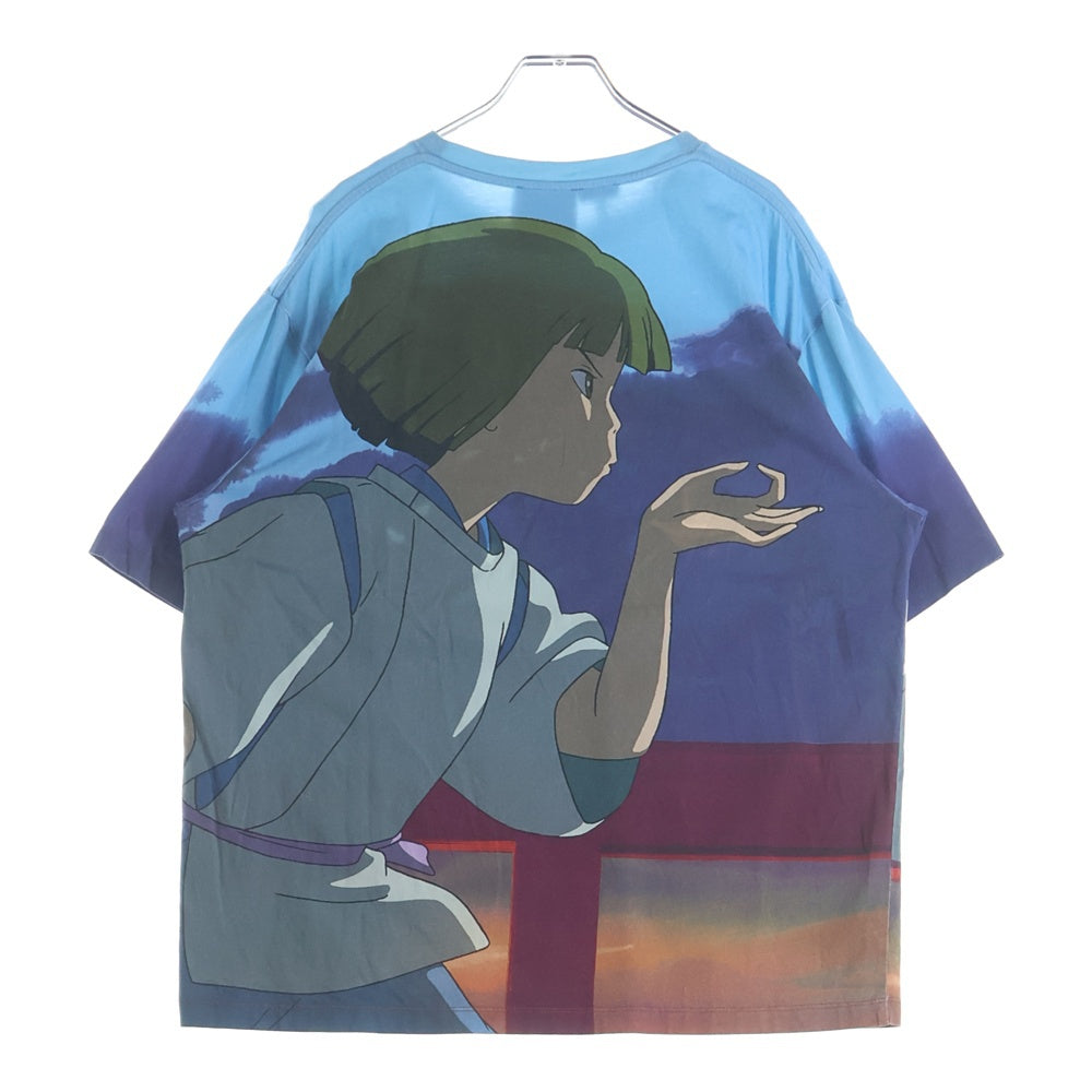 LOEWE(ロエベ) 22SS ×スタジオジブリ 千と千尋の神隠し ハク プリントクルーネック半袖Tシャツ マルチ H848Y22X10