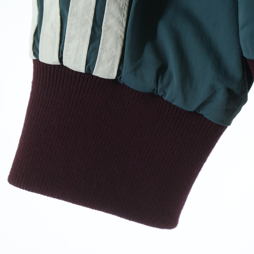 MASONPRINCE(メイソンプリンス) 25AW ロゴ刺繍 オーバーサイズ トラックジャケット グリーン JK4051