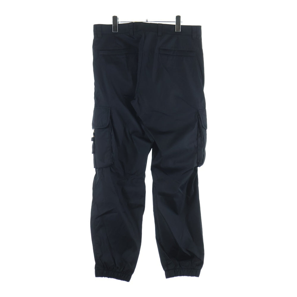 PRADA(プラダ) 21SS Re-Nylon トライアングルロゴ リナイロン カーゴパンツ ブラック SPH130