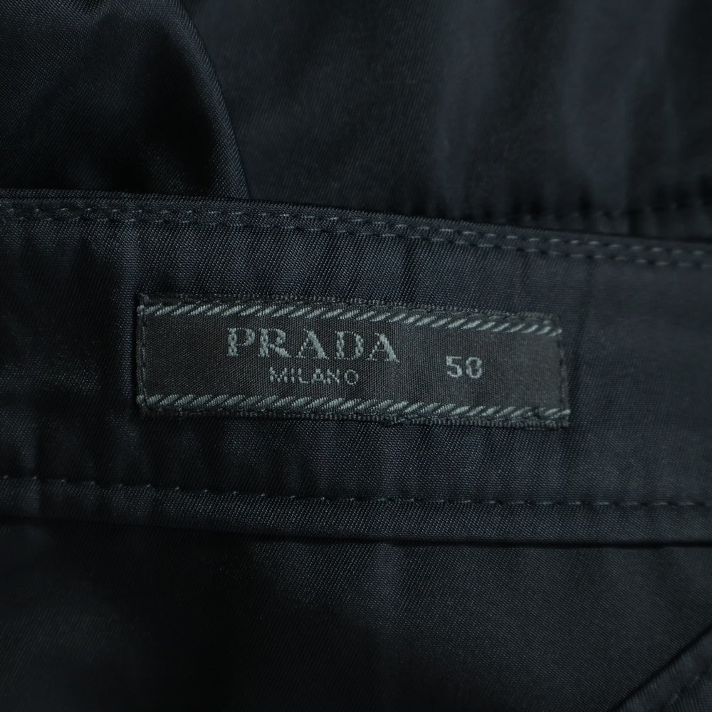 PRADA(プラダ) 21SS Re-Nylon トライアングルロゴ リナイロン カーゴパンツ ブラック SPH130