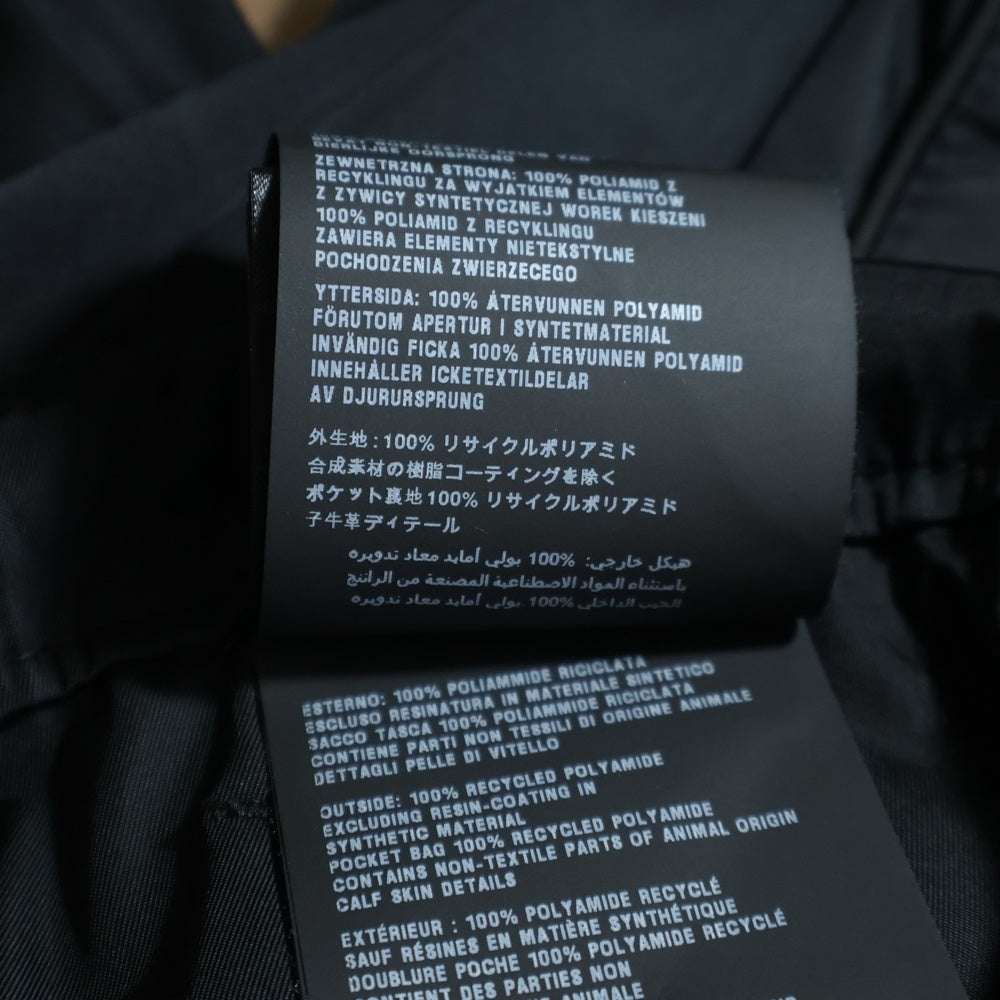 PRADA(プラダ) 21SS Re-Nylon トライアングルロゴ リナイロン カーゴパンツ ブラック SPH130