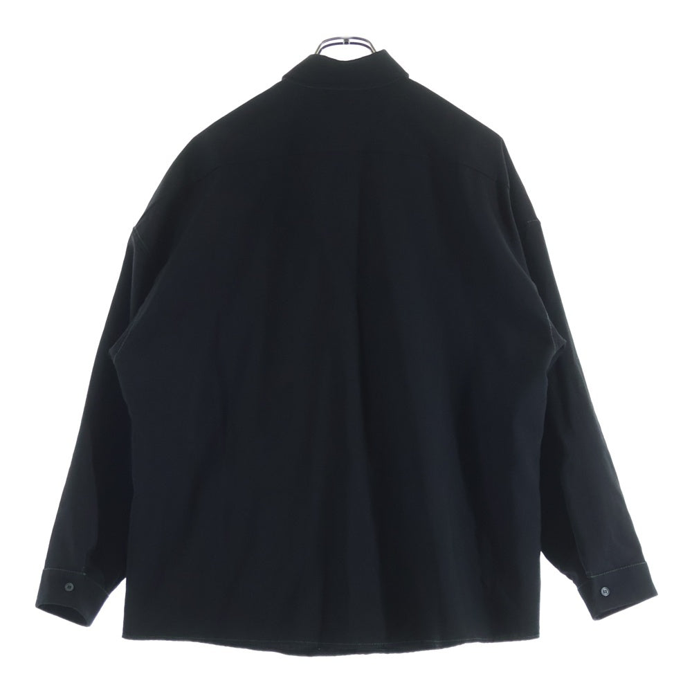 MARNI(マルニ) 20SS トロピカルウール 長袖シャツ ブラック CUMU0061A0 S52744