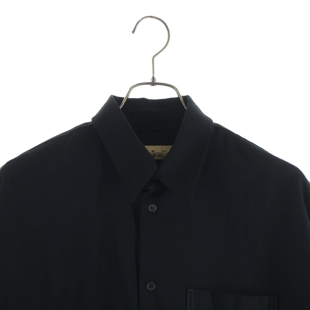 MARNI(マルニ) 20SS トロピカルウール 長袖シャツ ブラック CUMU0061A0 S52744