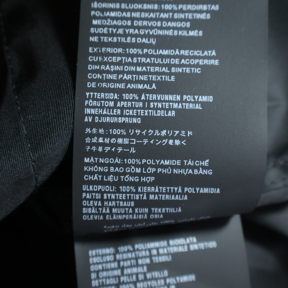 PRADA(プラダ) 23SS Re-Nylon トライアングルロゴ ナイロン 半袖シャツ ブラック SC637
