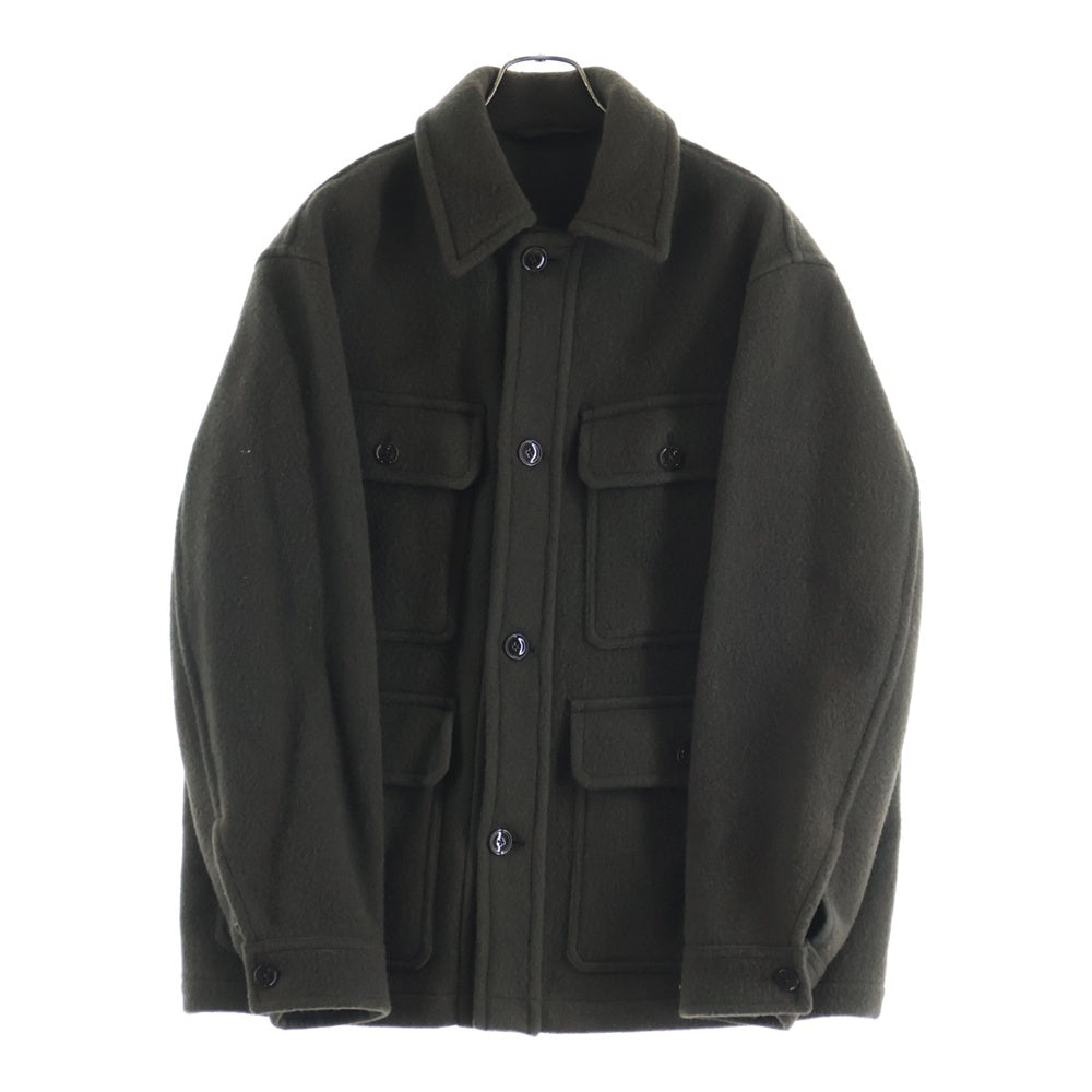 LEMAIRE(ルメール) 22AW ウール ハンティング ジャケット グレー OW322 LF615