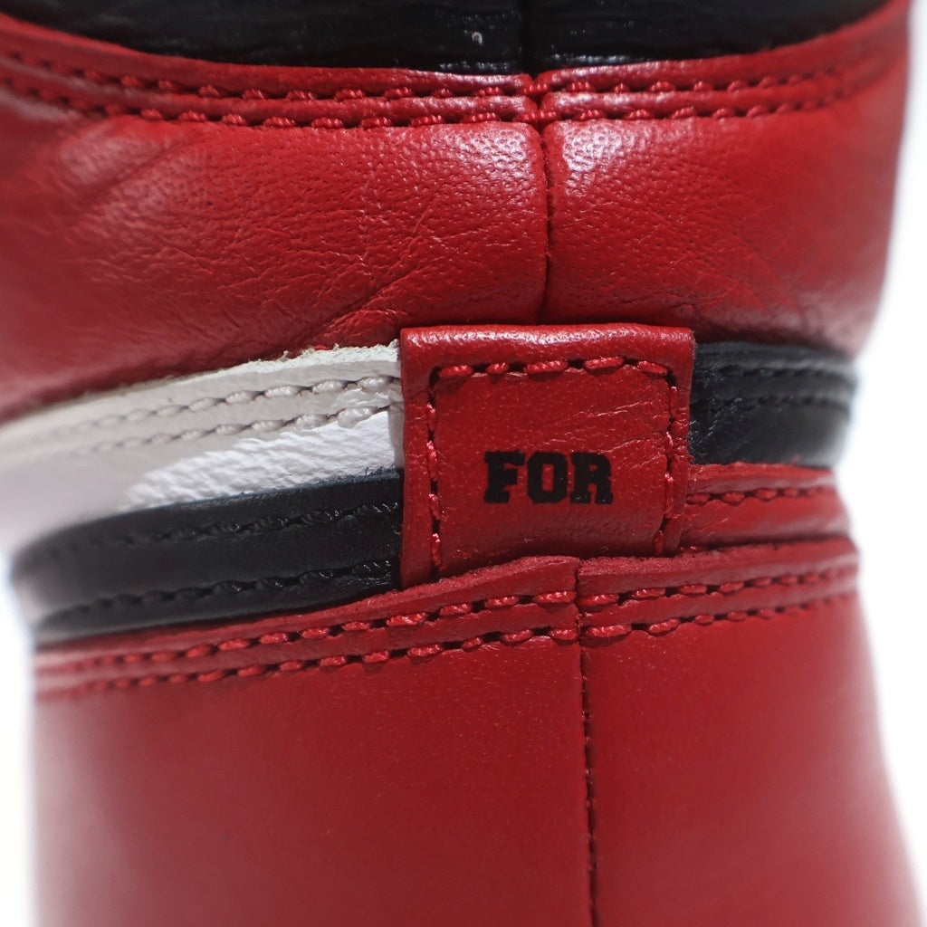 NIKE(ナイキ) AIR JORDAN 1 RETRO HIGH OG NRG HOMAGE TO HOME Numbered AR9880-023 エアジョーダン1 オマージュトゥホーム ナンバー入り バイカラー ハイカットスニーカー