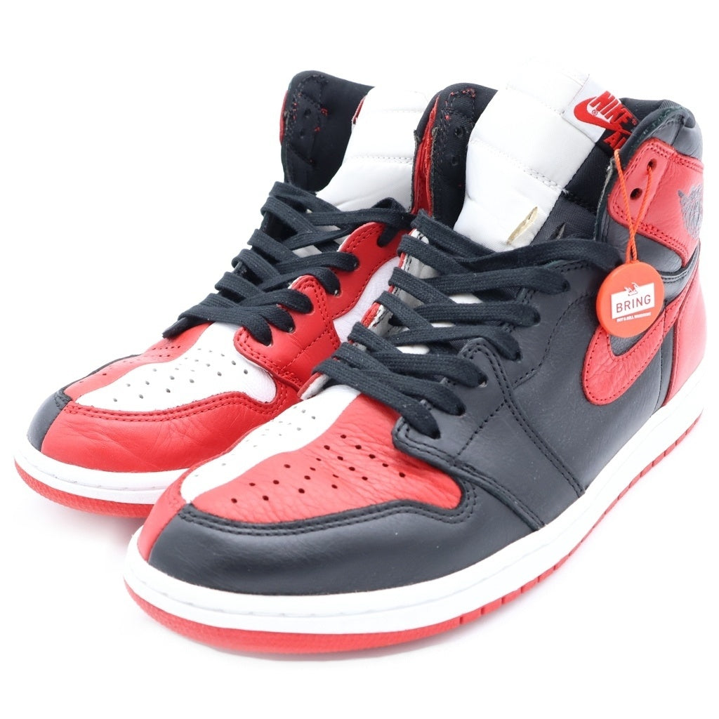 NIKE(ナイキ) AIR JORDAN 1 RETRO HIGH OG NRG HOMAGE TO HOME Numbered AR9880-023 エアジョーダン1 オマージュトゥホーム ナンバー入り バイカラー ハイカットスニーカー