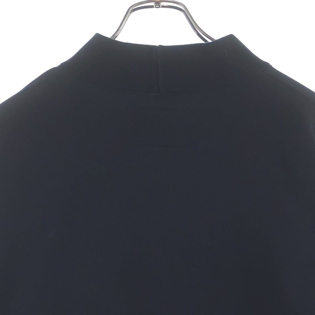 WTAPS(ダブルタップス) 23AW MOCK NECK/SWEATER/POLY.FORTLESS モックネック スウェット トレーナー ブラック 232ATDT-CSM23
