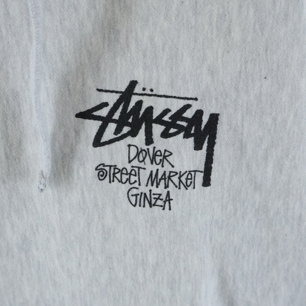 STUSSY(ステューシー) 23SS STU C. HOODIE ロゴプリント スウェット プルオーバーパーカー グレー Z4000SAS23
