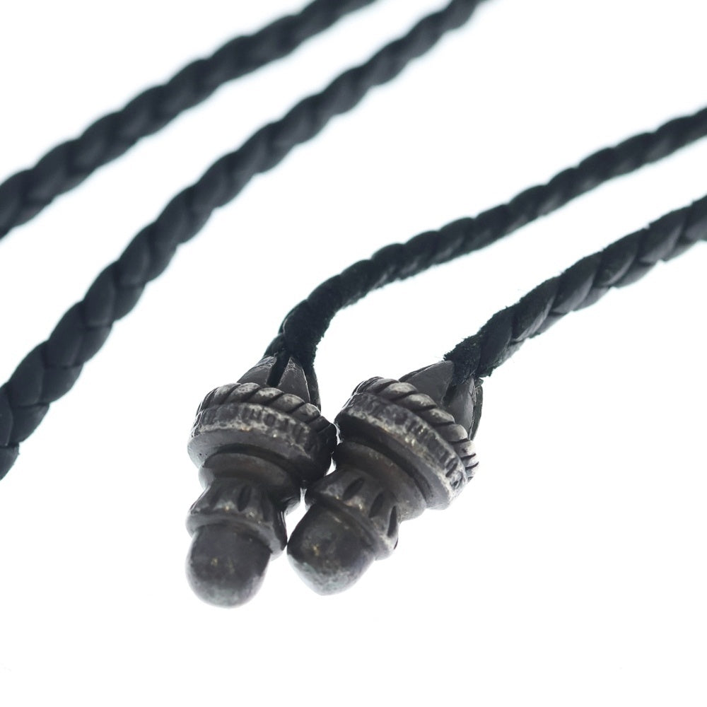 CHROME HEARTS(クロムハーツ) CH CRS SMLスモールCHクロス BC ボロチップブレイド ネックレス シルバー BCA220