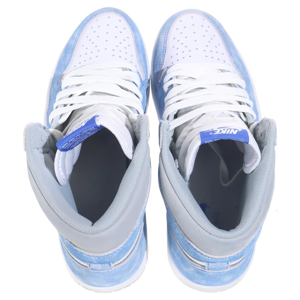 NIKE(ナイキ) AIR JORDAN 1 HIGH OG HYPER ROYAL 555088-402 エアジョーダン1 ハイパーロイヤル ハイカットスニーカー ホワイト/ブルー US9.5/27.5cm