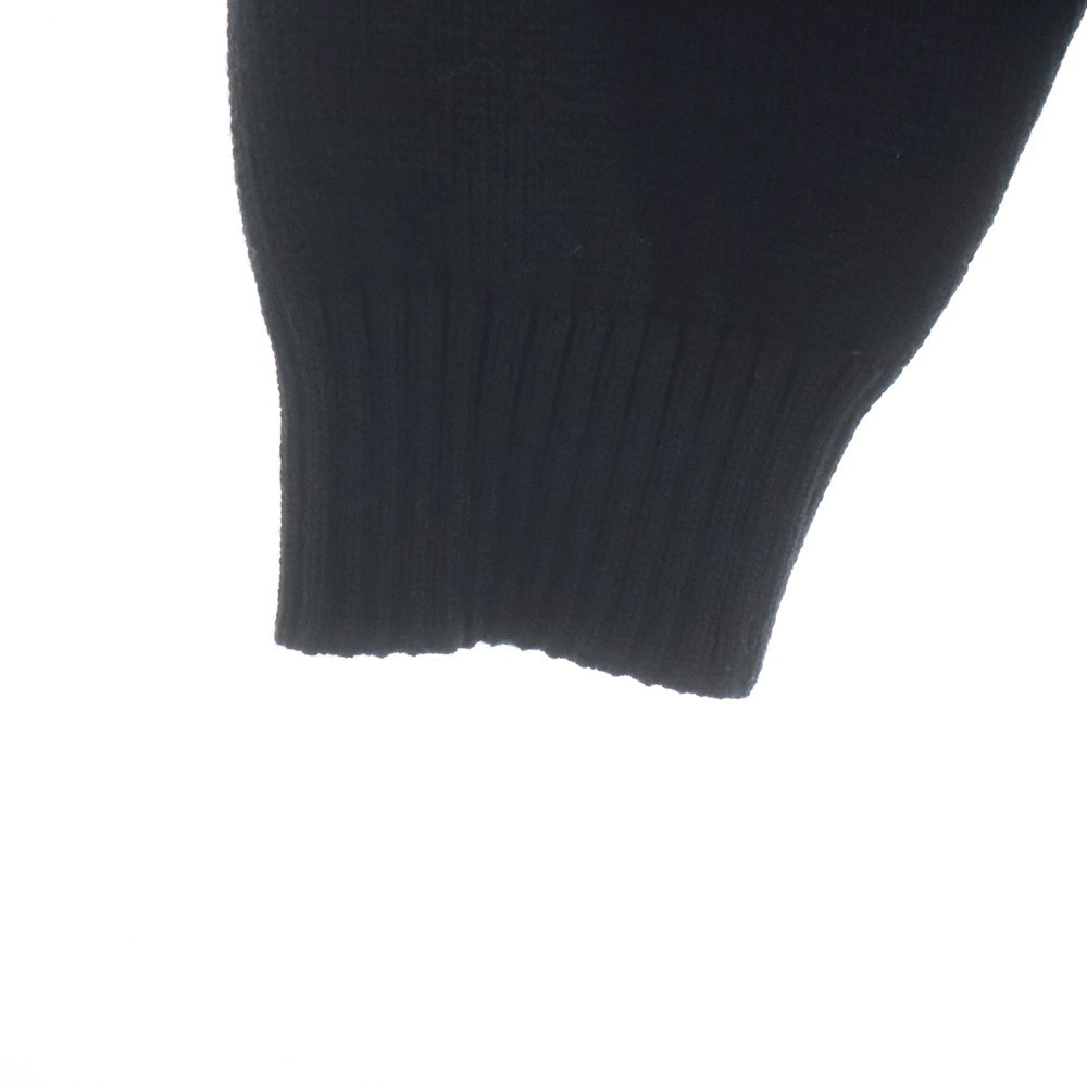 MONCLER(モンクレール) MAGLIONE TRICOT CARDIGAN マグリオントリコカーディガン ナイロン切替ジャケット ブラック 420919402900