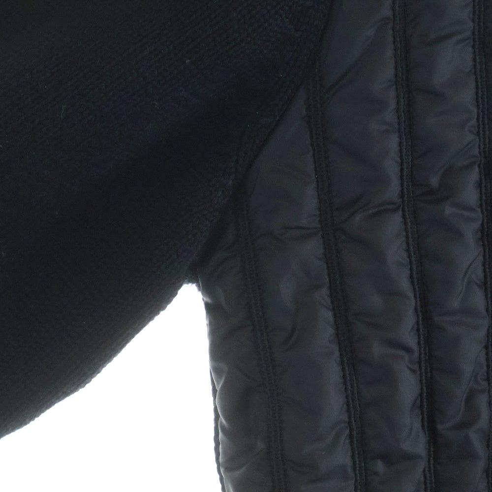 MONCLER(モンクレール) MAGLIONE TRICOT CARDIGAN マグリオントリコカーディガン ナイロン切替ジャケット ブラック 420919402900