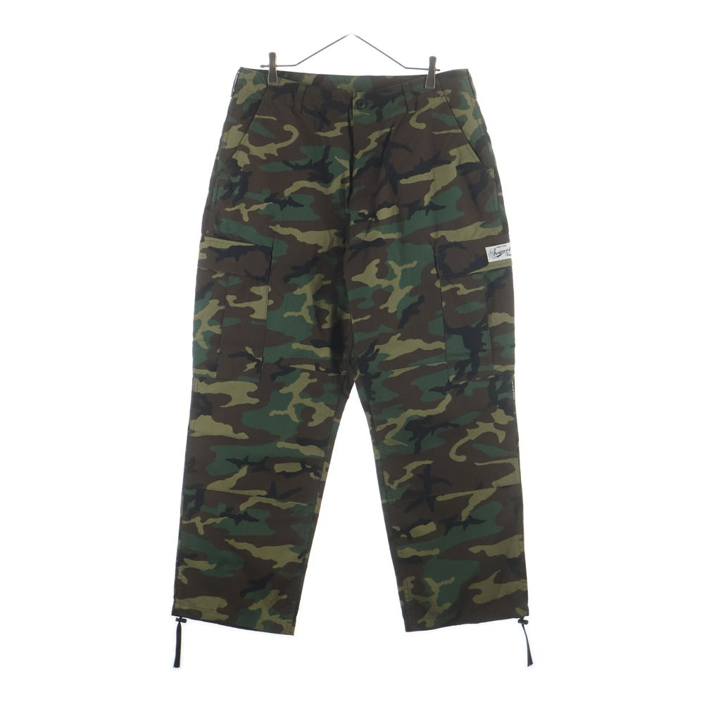 SEQUEL(シークエル) 25SS BDU PANTS カーゴパンツ カモフラ カーキ SQ-25SS-PT-10