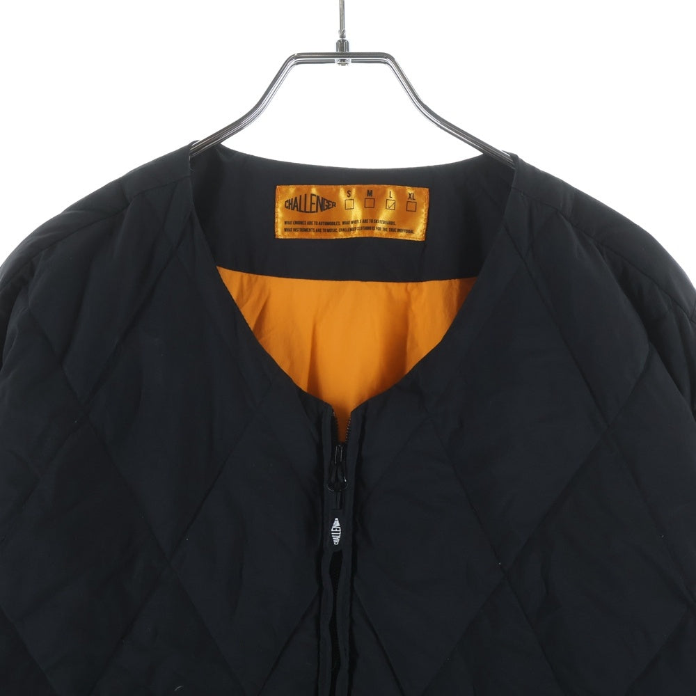 CHALLENGER(チャレンジャー) FIELD DOWN JACKET フィールド キルティング ダウンジャケット ブラック CLG-JK 024-012