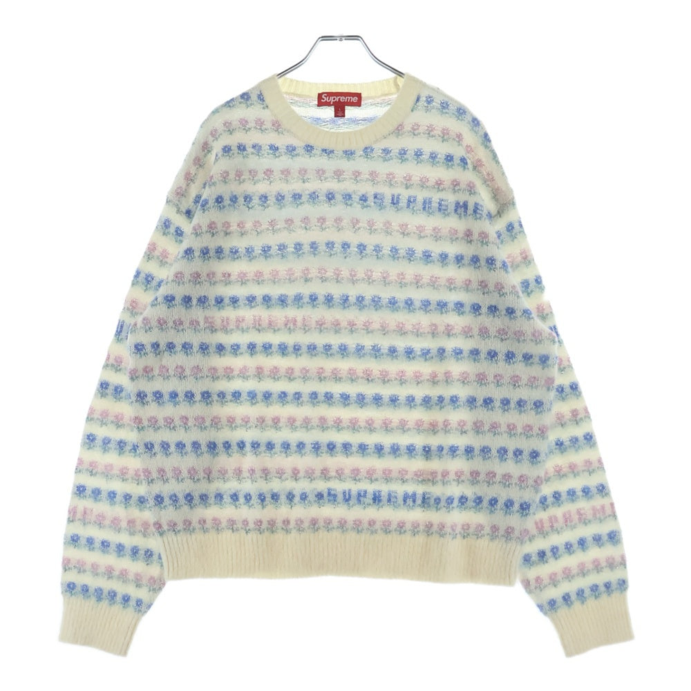 SUPREME(シュプリーム) 25AW Flowers Metallic Sweater フラワーズ メタリック ニットセーター マルチ