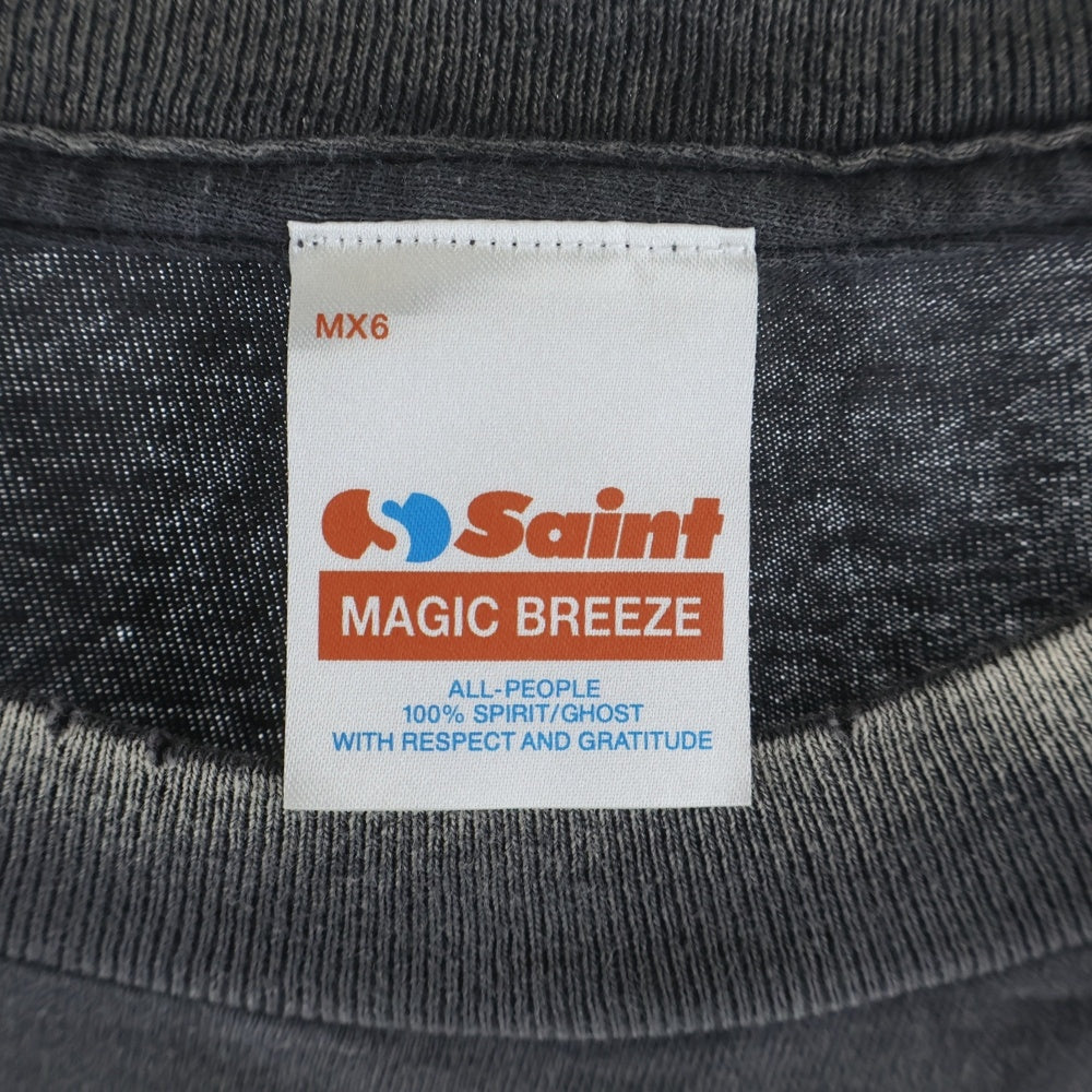 SAINT MICHAEL(セントマイケル) 25SS ×STAR WARS SS TEE ANAKIN スターウォーズ アナキン 半袖Tシャツ チャコールグレー SM-HR8-0000-C63