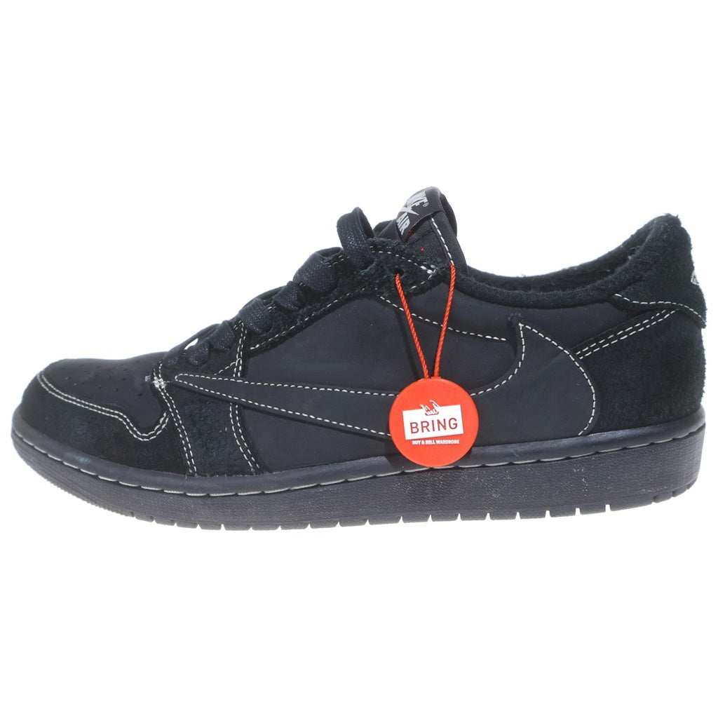 NIKE(ナイキ) ×TRAVIS SCOTT AIR JORDAN 1 LOW OG SP BLACK PHANTOM エアジョーダン1 ブラックファントム ローカットスニーカー ブラック US9/27cm DM7866-001