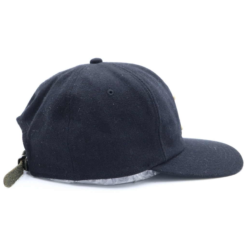 THE H.W.DOG&CO(ドッグアンドコー) BASEBALL CAP ロゴパッチ ベースボールキャップ 帽子 ブラック