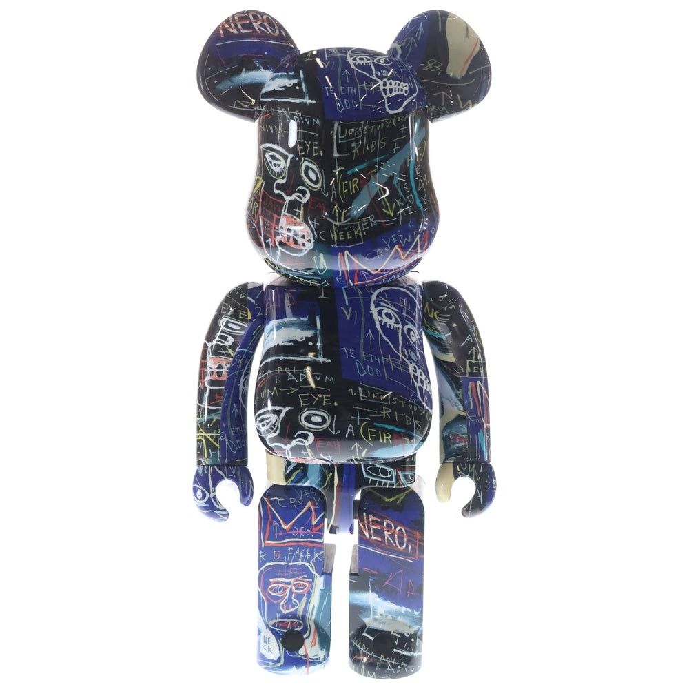MEDICOM TOY(メディコムトイ) BE@RBRICK JEAN MICHEL BASQUIAT 1000% ベアブリック バスキア フィギュア 人形 マルチ