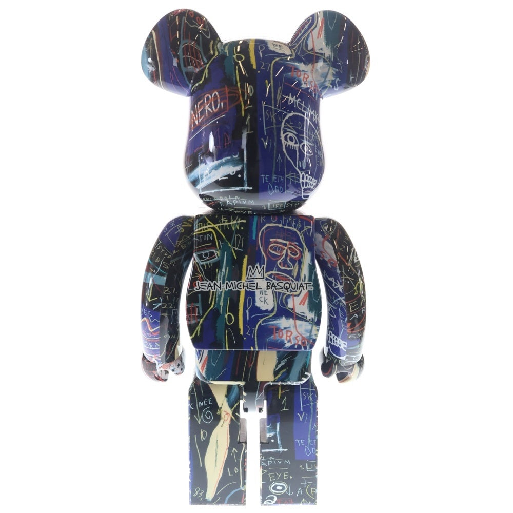 MEDICOM TOY(メディコムトイ) BE@RBRICK JEAN MICHEL BASQUIAT 1000% ベアブリック バスキア フィギュア 人形 マルチ