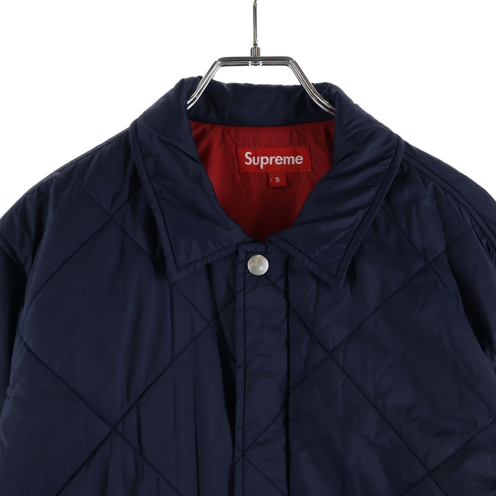 SUPREME(シュプリーム) 11AW Qulted Work Jacket キルティング ワークジャケット ネイビー
