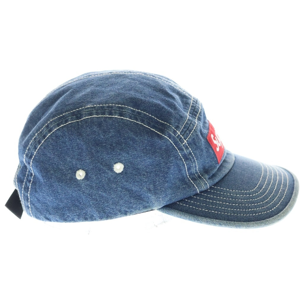 SUPREME(シュプリーム) 21SS Washed Chino Twill Camp Cap キャンプキャップ デニム インディゴ