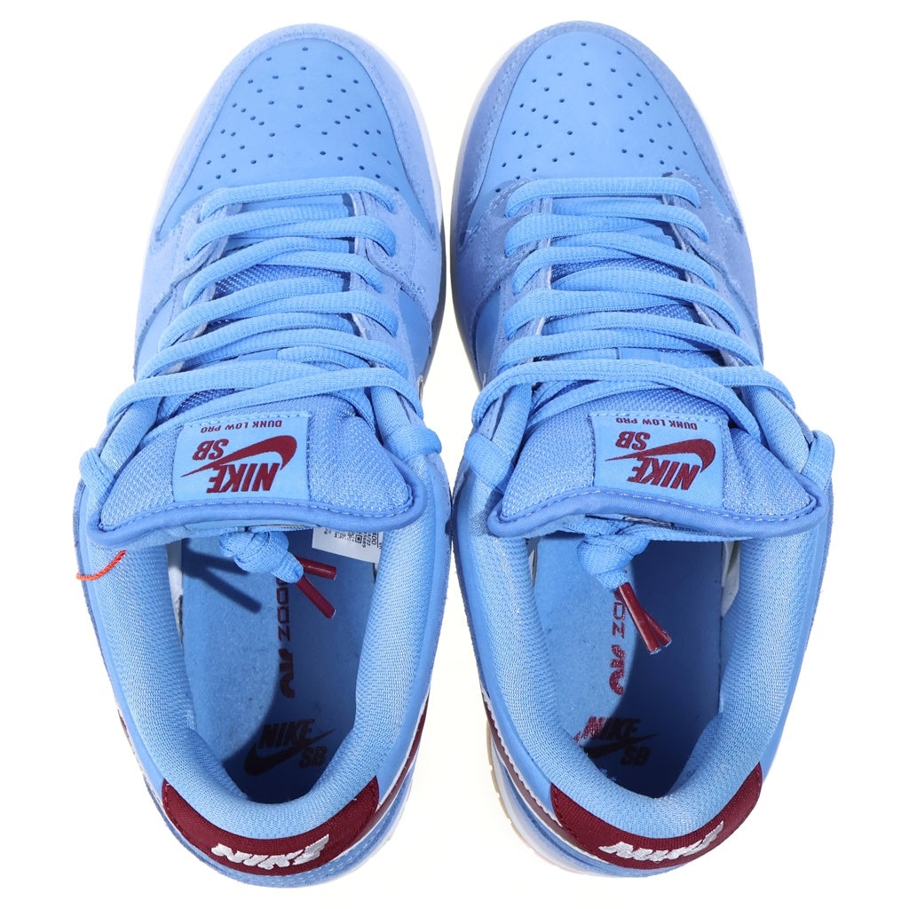 NIKE SB(ナイキエスビー) DUNK LOW PRO PHILADELPHIA PHILLIES DQ4040-400 ダンクロー プロ フィラデルフィアフィリーズ ローカットスニーカー ブルー US8.5/26.5cm