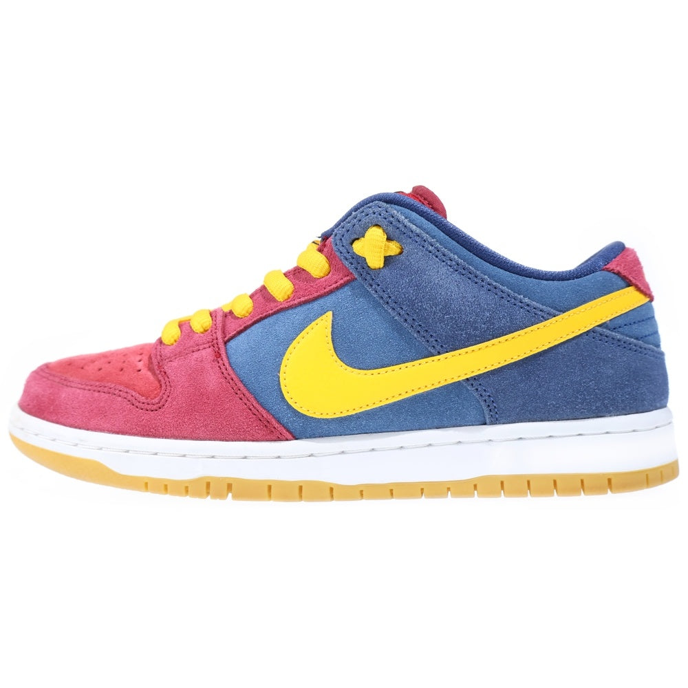 NIKE SB(ナイキエスビー) DUNK LOW BARCELONA DJ0606-400 ダンク バルセロナ ローカットスニーカー ブルー/レッド US8.5/26.5cm