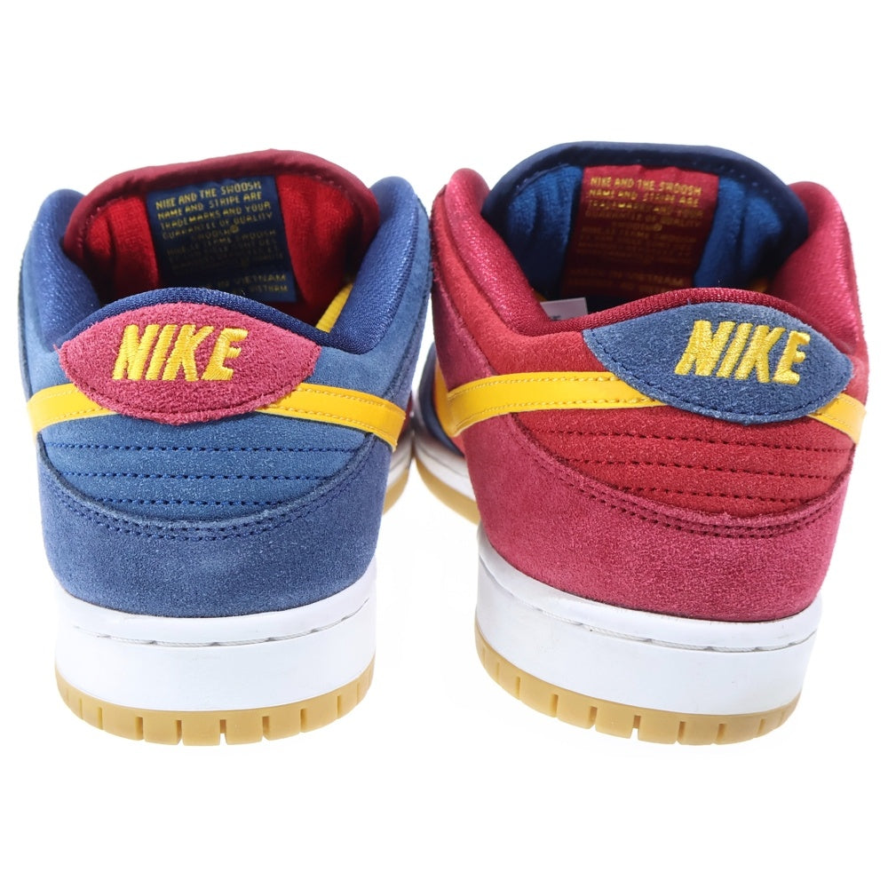 NIKE SB(ナイキエスビー) DUNK LOW BARCELONA DJ0606-400 ダンク バルセロナ ローカットスニーカー ブルー/レッド US8.5/26.5cm